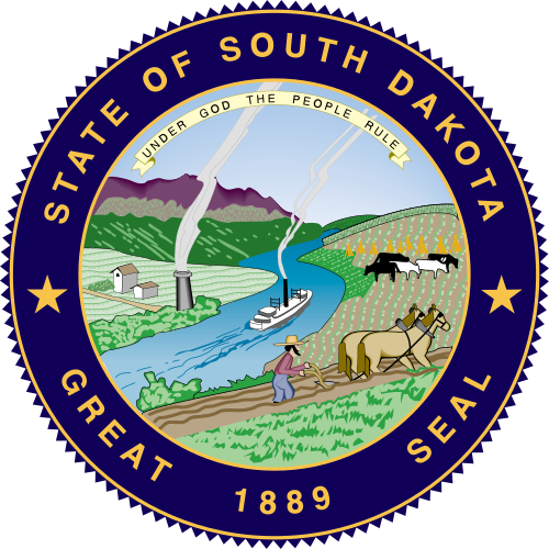 South Dakota State Authority seal